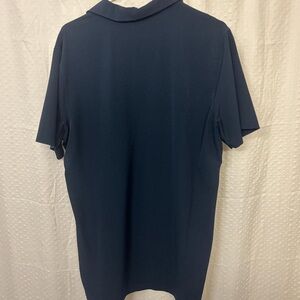 Nike Men's Navy and Blue Polo-shirts